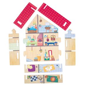 เกมค้นหาของในบ้าน, ของเล่นไม้, ของเล่นเสริมพัฒนาการ, ของเล่นเด็กอนุบาล, สื่อการสอนเด็กอนุบาล, สื่อการสอนประถม,พร้อมส่ง