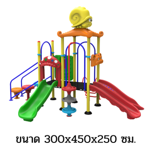 ชุดหอปลาหมึก+ปีนป่ายทรงตัว เครื่องเล่นสนาม กลางแจ้ง เหล็ก, สไลเดอร์,ของเล่น สั่งผลิต 10-20 วัน