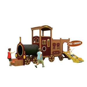 เครื่องเล่นสนามไม้ wood playground