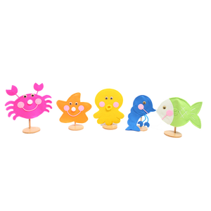 หุ่นมือชุดสัตว์น้ำ ราคาไม่รวมที่ตั้งหุ่น ของเล่นเสริมพัฒนาการ ,ของเล่นเสริมทักษะ,ของเล่นเด็ก, สื่อการสอนอนุบาล