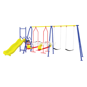 ชิงช้า+สไลเดอร์ เครื่องเล่นสนามเหล็ก ,ชิงช้า,สไลเดอร์, เครื่องเล่นสนามกลางแจ้ง ของเล่นเด็ก,เครื่องเล่นโรงเรียน,งานสั่งผลิต 10-20 วัน