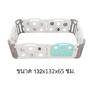 รั้วเด็กสีขาว ไซส์S ,รั้วกั้นเด็ก , คอกกั้นเด็ก, เว้นระยะห่าง แบ่งโซนพื้นที่ บ่อบอล พร้อมส่ง