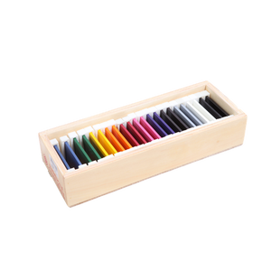 กล่องสี No.2 (11คู่), ของเล่นไม้, ของเล่นเสริมพัฒนาการ, ของเล่นเด็ก, สื่อการสอน ,มอนเตสซอรี่ ,montessori, สื่อการสอนประถม