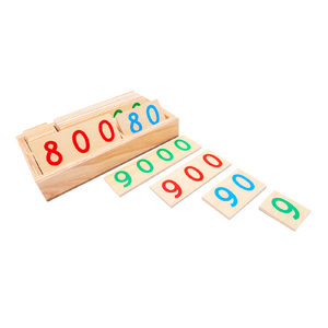 ชุดหลักเลข ชุดใหญ่, ของเล่นไม้, ของเล่นเสริมพัฒนาการ, ของเล่นเด็กอนุบาล, สื่อการสอนเด็กอนุบาล,มอนเตสซอรี่ ,montessori, สื่อการสอนประถม