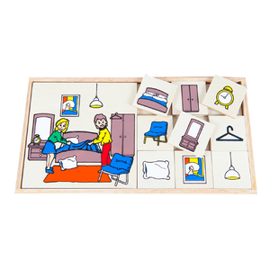 ของเล่น, ของเล่นเด็ก, จิ๊กซอว์, ตัวต่อ, เกมวัดทักษะด้านเหตุผลห้องครัว-ห้องนอน , ของเล่นไม้, ของเล่นเสริมพัฒนาการ, ของเล่นเด็กอนุบาล, สื่อการสอนเด็กอนุบาล