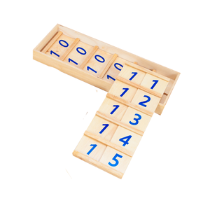 กระดานหลัก เลข 11-19 ของเล่นไม้, ของเล่นเสริมพัฒนาการ, ของเล่นเด็กอนุบาล, สื่อการสอนเด็กอนุบาล,มอนเตสซอรี่ ,montessori, สื่อการสอนประถม