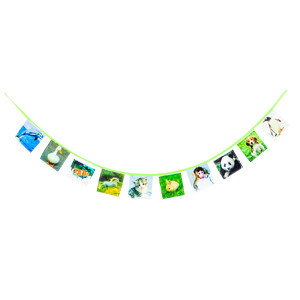 ธงราวสอนสนุก ชุด ฉันรักสัตว์โลก ของเล่นเสริมพัฒนาการ ,ของเล่นเสริมทักษะ,ของเล่นเด็ก, สื่อการสอนอนุบาล