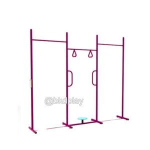 บริหารแขน-หัวไหล่-เอว (แบบบาร์โหน-บิดตัว)เครื่องออกกำลังกาย, กลางแจ้ง, ลานกีฬา, อเนกประสงค์, สนามกีฬา สั่งผลิตตามสีที่ต้องการได้