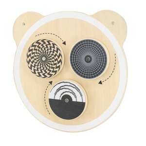 ชุดเกมติดผนังน้องหมี,กังหันลม , แผ่นติดผนัง เกมส์ไม้ ของเล่นเสริมพัฒนาการ, ของเล่น,ของเล่นติดผนัง,แถบแม่เหล็ก