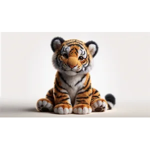 Snuggle Up with a Tiger Cub Plush Toy Today!
