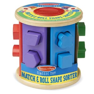 ชุดบล๊อคหยอด Shape Sorting Match & Roll Melissa&Doug, รุ่น 9041 ของเล่นเสริมพัฒนาการ, ของเล่น