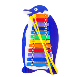 ระนาดเพนกวินสีรุ้ง ระนาด 12 เสียง,ของเล่นเสริมทักษะ,ของเล่นเด็ก, สื่อการสอนอนุบาล