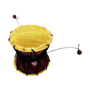 กลองหนังบัณเฑาะว์ ขนาด 12 ซม.ของเล่นเสริมพัฒนาการ ,ของเล่นเสริมทักษะ,ของเล่นเด็ก, สื่อการสอนอนุบาล,เครื่องดนตรี และสื่อประกอบจังหวะ ของเล่นอนุบาลพร้อมส่ง