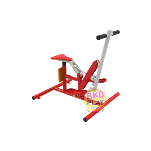 เครื่องออกกำลังกายกลางแจ้งผู้ใหญ่, บริหารแขนเข่า ลดหน้าท้อง แบบม้าโยก,ลานกีฬาอเนกประสงค์ ,สวนสาธารณะ ,เทศบาล ,หมู่บ้าน ,ผลิตในไทย ,สั่งทำตามสีที่ต้องการได้