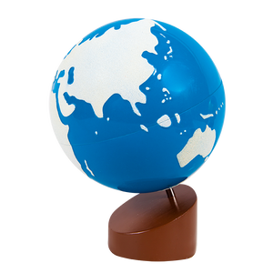 ลูกโลกแสดงพื้นน้ำ พื้นทราย, ของเล่นเสริมพัฒนาการ, ของเล่นเด็กอนุบาล, สื่อการสอนเด็กอนุบาล,มอนเตสซอรี่ ,montessori, สื่อการสอนประถม