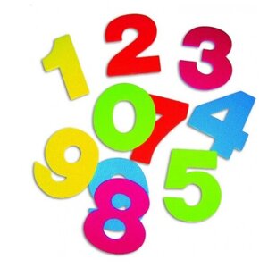 อีวีเอ ตัวเลข 0-9 รวม 10 ชิ้น สูง 17 ซม. ของเล่นเสริมพัฒนาการ, ของเล่นเด็กอนุบาล, สื่อการสอนเด็กอนุบาล พร้อมส่ง