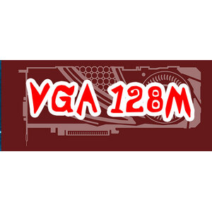 การ์ดจอ 128 MB