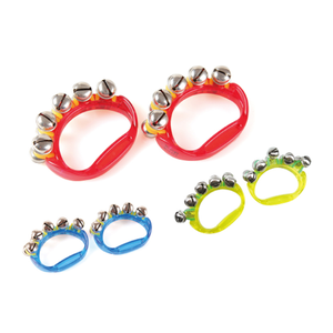 ชุดกระพรวนมือจับ 2 ชิ้น ของเล่นเสริมพัฒนาการ ,ของเล่นเสริมทักษะ,ของเล่นเด็ก, สื่อการสอนอนุบาล,เครื่องดนตรี และสื่อประกอบจังหวะ ของเล่นอนุบาลพร้อมส่ง