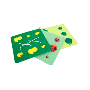 ชุดร้อยเชือกจับคู่ ขนาดใหญ่, กลาง, เล็ก ของเล่นเสริมพัฒนาการ ,ของเล่นเสริมทักษะ,ของเล่นเด็ก, สื่อการสอนอนุบาล