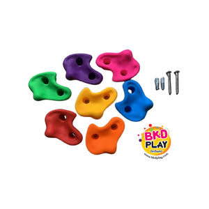 ก้อนหินปีนป่ายใหญ่ ราคาขายต่อ1ชิ้น พร้อมน็อตสกูร ที่จับ ที่ปีน อะไหล่ปีนป่าย อะไหล่เครื่องเล่นสนาม พร้อมส่ง