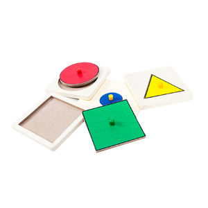 กระดานปริศนารูปทรงเดี่ยว,ของเล่นไม้, ของเล่นเสริมพัฒนาการ, ของเล่นเด็ก, สื่อการสอน,มอนเตสซอรี่ ,montessori, สื่อการสอนประถม