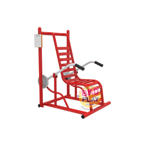 เครื่องออกกำลังกายกลางแจ้งผู้ใหญ่ , บริหารแขน หัวไหล่ หน้าอก แบบนั่งกดยกน้ำหนัก,ลานกีฬาอเนกประสงค์ ,สวนสาธารณะ ,เทศบาล ,หมู่บ้าน ,ผลิตในไทย ,สั่งทำตามสีที่ต้องการได้ ขนาด 100x100x120 ซม.