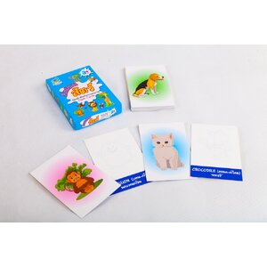 01409 บัตรคำศัพท์ประกอบภาพชุดสัตว์ , ของเล่นเสริมพัฒนาการ ,ของเล่นเสริมทักษะ,ของเล่นเด็ก, สื่อการสอนอนุบาล