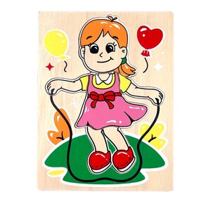 ของเล่น, ของเล่นเด็ก, จิ๊กซอว์, ตัวต่อ, ภาพตัดต่อ เด็กหญิงเล็ก , ของเล่นไม้, ของเล่นเสริมพัฒนาการ, ของเล่นเด็กอนุบาล, สื่อการสอนเด็กอนุบาล