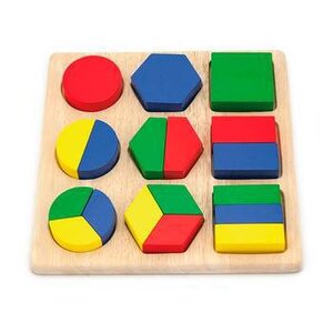 ปริศนาบล็อกประกอบรูปร่าง ,ของเล่นไม้, ของเล่นเสริมพัฒนาการ, ของเล่นเด็กอนุบาล, สื่อการสอนเด็กอนุบาล วัสดุและสี ปลอดภัยต่อเด็ก มีมาตรฐาน มอก. ตามที่ สพฐ. กำหนด