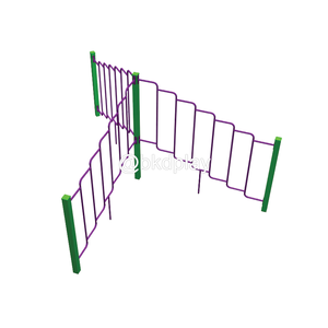 บาร์ปีนป่ายหน้าผา 3 ด้าน เครื่องเล่นสนาม กลางแจ้ง เหล็ก, สนามเด็กเล่น ,OutdoorPlayground, เครื่องเล่น สพฐ. โรงเรียน ศูนย์เด็กเล็ก