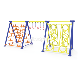 บาร์ปีนป่ายผสมผสาน เครื่องเล่นสนาม กลางแจ้ง เหล็ก, สนามเด็กเล่น ,OutdoorPlayground, เครื่องเล่น สพฐ. โรงเรียน ศูนย์เด็กเล็ก