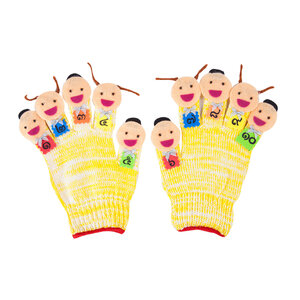หุ่นถุงมือ นับเลข (ไทย) ของเล่นเสริมพัฒนาการ ,ของเล่นเสริมทักษะ,ของเล่นเด็ก, สื่อการสอนอนุบาล