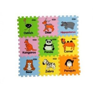 ชุดอีวีเอปูพื้นเสริมพัฒนาการลายสัตว์น่ารัก 10 แผ่น ของเล่นเสริมพัฒนาการ, ของเล่นเด็กอนุบาล, สื่อการสอนเด็กอนุบาล