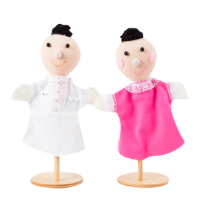 หุ่นมือเด็กไทย ชาย-หญิง ราคาไม่รวมที่ตั้งหุ่น ของเล่นเสริมพัฒนาการ ,ของเล่นเสริมทักษะ,ของเล่นเด็ก, สื่อการสอนอนุบาล