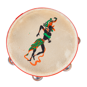 แทมบูรีนไม้ 9" (กลองฉิ่ง),ของเล่นเสริมพัฒนาการ ,ของเล่นเสริมทักษะ,ของเล่นเด็ก, สื่อการสอนอนุบาล