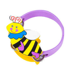 แทมบูรีนผึ้ง ,ของเล่น, ของเล่นเสริมพัฒนาการ, ของเล่นเด็ก, สื่อการสอน