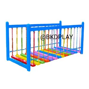 สะพานเหล็กเดินทรงตัว เครื่องเล่นสนามกลางแจ้ง เครื่องเล่นสนามเหล็ก , ของเล่น สั่งผลิต 10-20 วัน