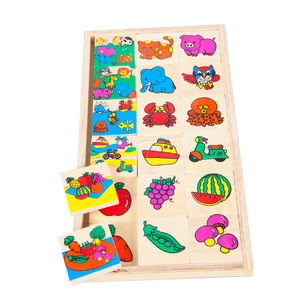 เกมจำแนกชิ้นส่วนของภาพ , ของเล่นไม้, ของเล่นเสริมพัฒนาการ, ของเล่นเด็กอนุบาล, สื่อการสอนเด็กอนุบาล วัสดุและสี ปลอดภัยต่อเด็ก มีมาตรฐาน มอก. ตามที่ สพฐ. กำหนด