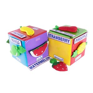 ลูกเต๋าคำศัพท์ผลไม้ 2 ลูก, ของเล่นเสริมพัฒนาการ, ของเล่นเด็กอนุบาล, สื่อการสอน, ภาษาอังกฤษ