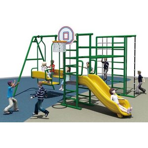 เครื่องเล่นสนามเหล็กล้วน ชุดรวม