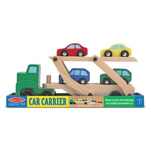 รถยก รถบรรทุกขนรถ 4 คัน Melissa & Doug Car Carrier รุ่น 4096 ของเล่นเสริมพัฒนาการเด็ก