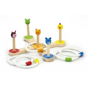 ชุดโยนห่วงรูปสัตว์แสนสนุก ของเล่นเสริมพัฒนาการ, ของเล่นเด็กอนุบาล, สื่อการสอนเด็กอนุบาล พร้อมส่ง