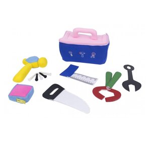 ชุดกระเป๋าช่างแสนสนุกนุ่มนิ่ม 13 ชิ้น,ของเล่นเสริมพัฒนาการ ,ของเล่นเสริมทักษะ,ของเล่นเด็ก, สื่อการสอนอนุบาล