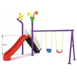 เครื่องเล่นสนามกลางแจ้ง ในร่ม, ชุด กระดานลื่นชิงช้าฮาวาย สไลด์เดอร์ใหญ่ ชิงช้า ,ครุภัณฑ์สนามเด็กเล่น,งบ.สพฐ,โครงการโรงเรียนประชารัฐ, playground,สไลเดอร์,ของเล่นเสริมพัฒนาการ,เครื่องเล่นสนาม, สนามเด็กเล่น