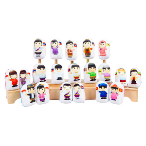 หุ่นนิ้วตุ๊กตา, เราชาวอาเซียน, (1 ชุด= 2ตัว / มี 10 ประเทศ) ,ของเล่นเสริมทักษะ,ของเล่นเด็ก, สื่อการสอนอนุบาล ราคาต่า 20 ตัว ราคายังไม่รวมที่ตั้ง