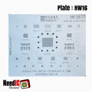 แผ่นเพลท Huawei