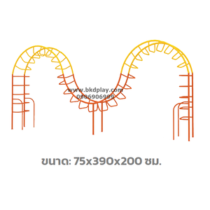 เครื่องเล่นสนาม กลางแจ้ง เหล็ก ,บาร์โหนต่างระดับลูกคลื่น ,ปีนป่าย,บาร์ปีนป่าย ของเล่น สั่งผลิต 10-20 วัน
