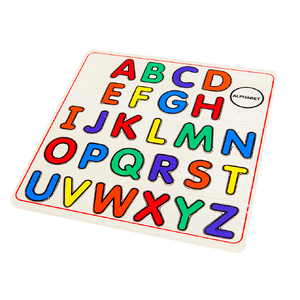 กระดานฉลุ A-Z, ของเล่นไม้, ของเล่นเสริมพัฒนาการ, ของเล่นเด็กอนุบาล, สื่อการสอนเด็กอนุบาล