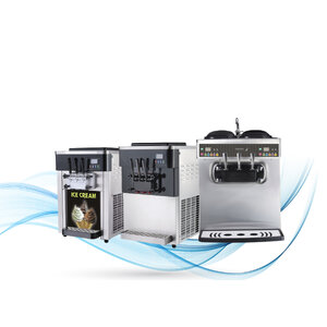 เครื่องทำไอศครีมแบบมีระบบ Precooling