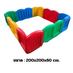 บ่อบอลสี่เหลี่ยมโค้ง, คอกกั้นเด็ก, รั้วกั้นเด็ก,พร้อมส่ง